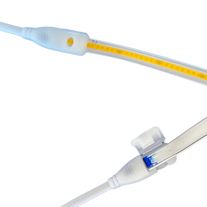 Manguera COB LED Blanco Cálido 3K 6W Metro 110V Resitente Al Agua-Se Vende Por metro - Wattko